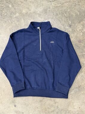 ALO Quarter Zip (Navy)